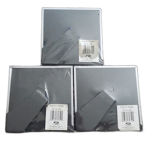 Baby Spell Out Photo Frames Pastel Basic Shapes Blocks Circles Triplets Lot of 3 - Picture 4 of 6